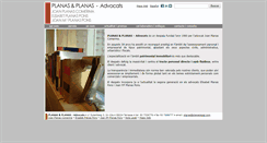 Desktop Screenshot of planaslegal.com